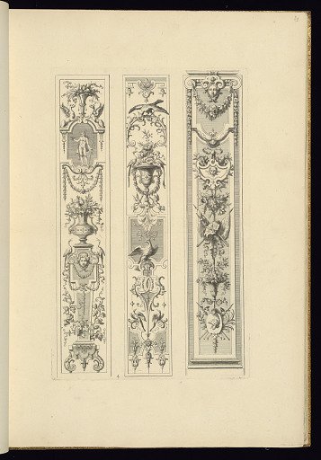 Panel Designs of Grotesque Ornamentation