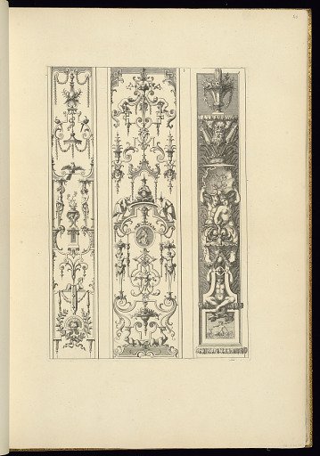 Panel Designs of Grotesque Ornamentation