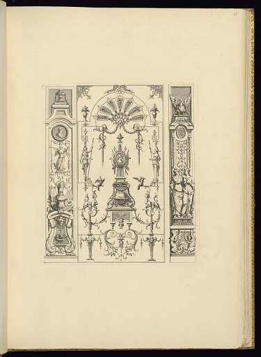 Panel Design of Grotesque Ornamentation