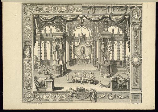 Panel Design of Grotesque Ornamentation
