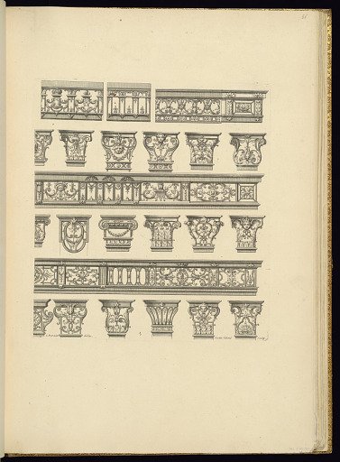 Capital and Balustrade Designs