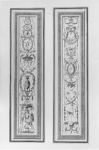 Two Arabesque Panel Designs