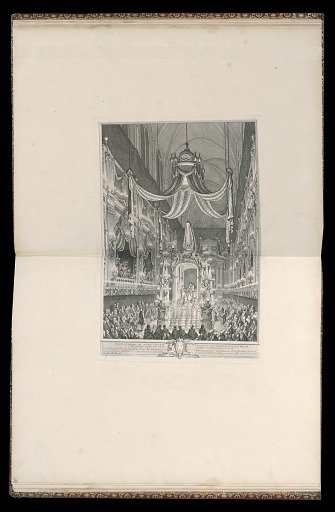 Pompe funèbre de Marie Thérèse d’Espagne Dauphine de France, en l’église de Notre Dame de Paris, le XXIV novembre M.D.CCXLVI