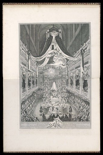 Pompe funèbre d’Elisabeth Thérèse de Lorraine Reine de Sardaigne, en l’église de Notre Dame de Paris le XXIIE. SEPTEMBRE M.DCC.XXXXI.