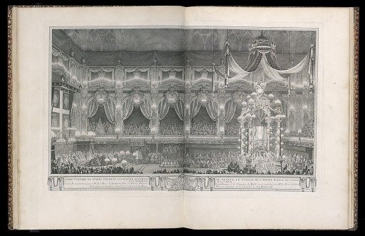 Pompe funèbre de Marie Thérèse d’Espagne Dauphine de France, en l’église de l’abbaye royale de St. Denis le V septembre M.D.CCXLVI