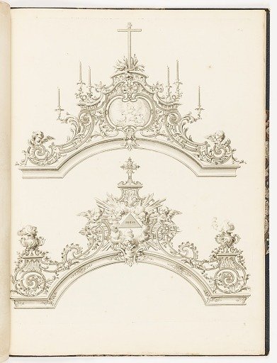 Two Designs for Ecclesiastical Ironwork