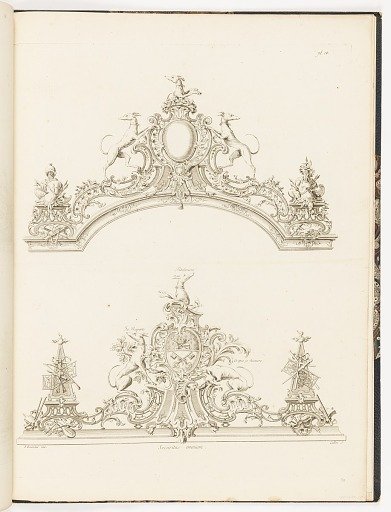 Two Designs for Ecclesiastical Ironwork