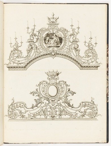 Two Designs for Ecclesiastical Ironwork