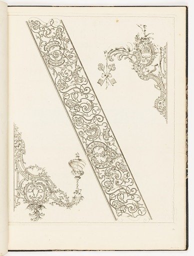 Three Designs for Decorative Ironwork
