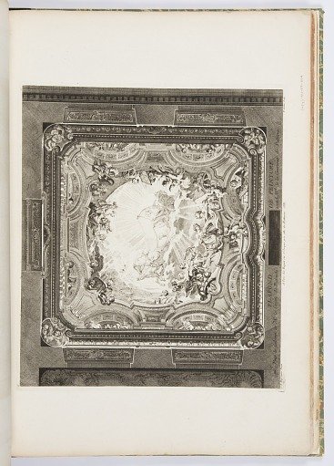 PLAFOND DE PEINTURE; Plafond du même cabinet, 4th Plate