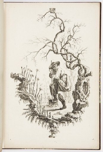 Man in a Winter Landscape