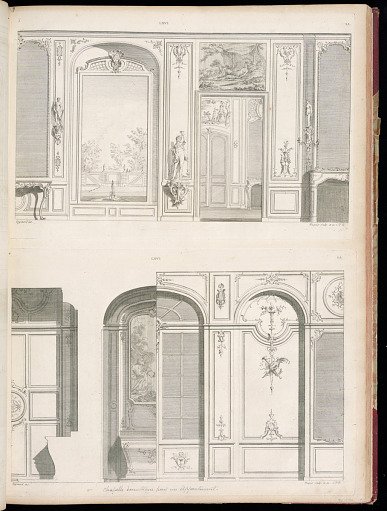 Elevations of Apartment Interiors