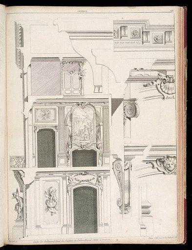 Cross Section of a Three-Story Building