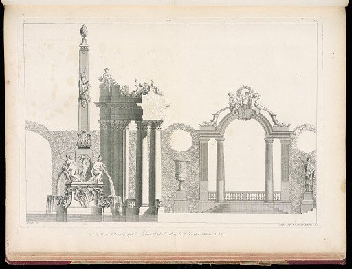 Design for a Garden with a Fountain