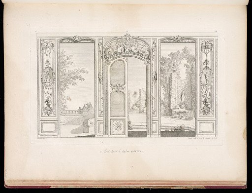 Elevation of an Apartment Interior