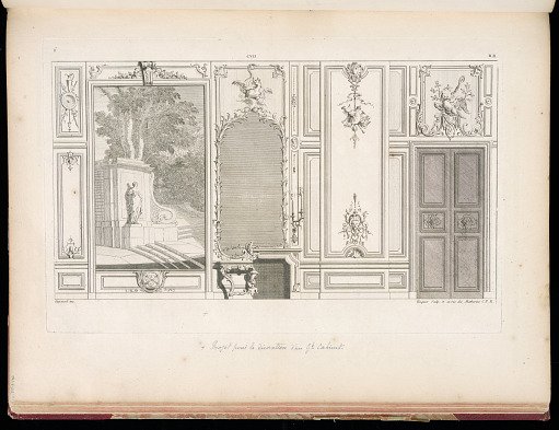 Elevation of an Apartment Interior