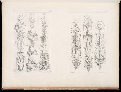 Designs for Vertical Friezes or Pilasters
