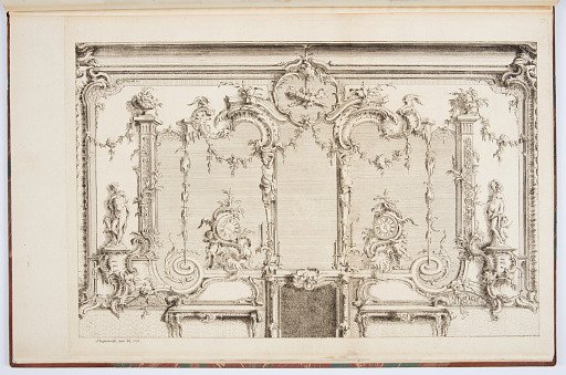 Elevation of an Interior with Chimneypiece