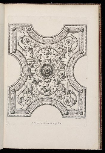 Plat-fonds de la Galerie d’Apollon