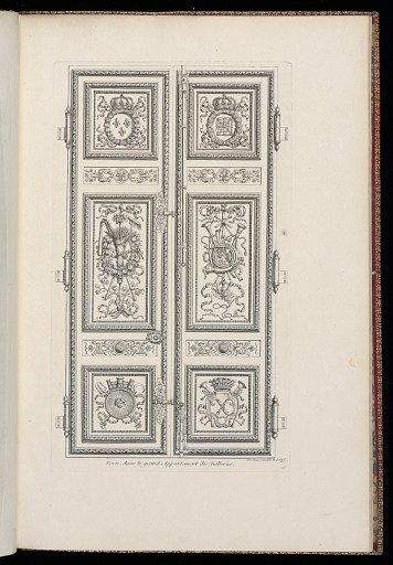 Porte, dans le grand Appartement des Tuilleries.