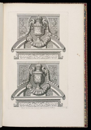 Dessus de Porte, dans le grand Appartement des Tuilleries