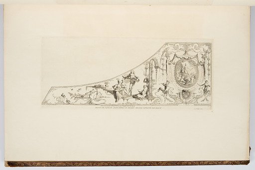 DESSUS DE CLAVECIN GRAVÉ D'APRES LE DESSEIN ORIGINAL INVENTÉ PAR GILLOT
