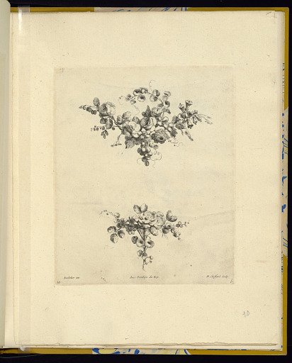 Two Floral Tailpieces or Fleurons