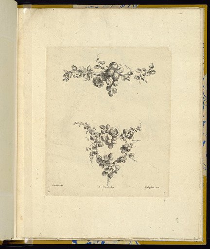 Two Tailpieces or Fleurons