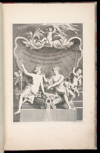 Allegory for Garden Fountains