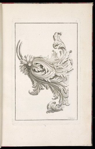 Design for an Acanthus Leaf Molding
