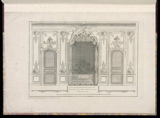 Wall Elevation with an Alcove