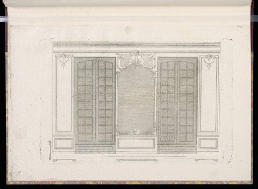 Wall Elevation with Windows and a Mirror
