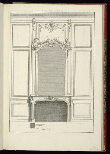 Cheminée du dessein du Sr. Pineau
