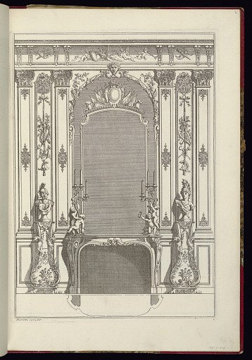 Chimneypiece Design with Side Paneling