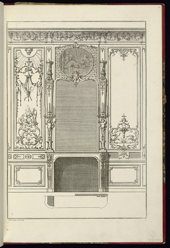 Chimneypiece Design with Side Paneling