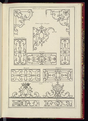 Ornamental Bracket, Frieze, Gate, and Balcony Designs