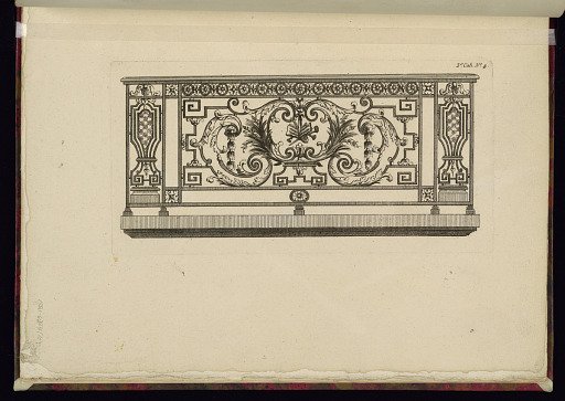 Design for an Iron Balcony
