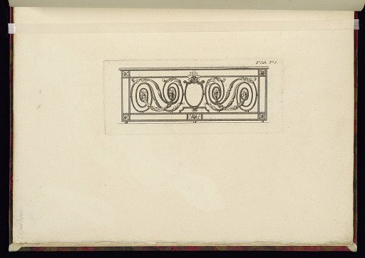 Design for an Iron Balcony