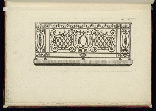 Design for an Iron Balcony
