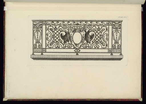 Design for an Iron Balcony