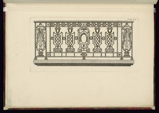 Design for an Iron Balcony