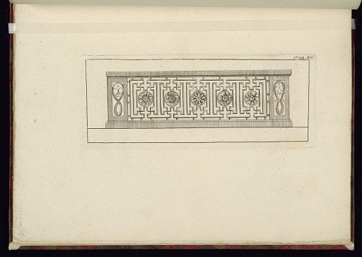 Design for an Iron Balcony