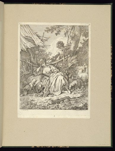 Two Figures in a Landscape
