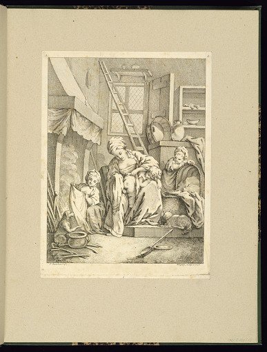 A Woman with Children