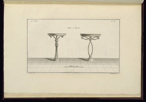 Tables à déjeuner