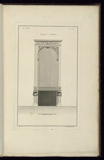 Cheminée à la Moderne