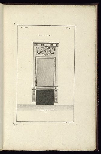 Cheminée à la Moderne
