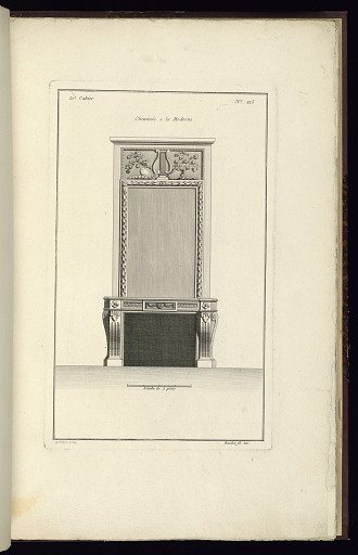 Cheminée à la Moderne