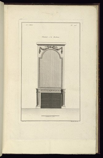 Cheminée à la Moderne