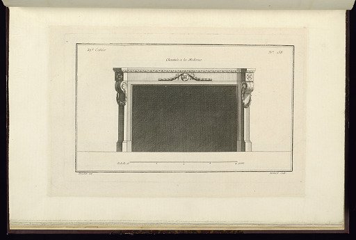 Cheminée à la Moderne